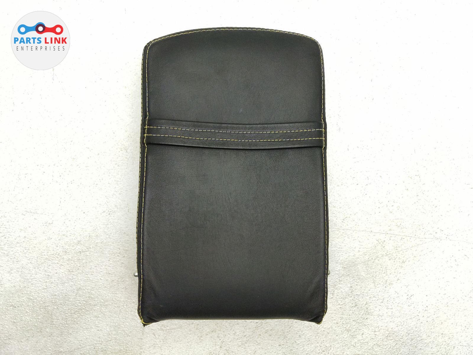 2007-19 MASERATI GRANTURISMO REAR ARMREST SEAT CENTER ARM REST HAND SUPPORT NERO
