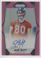 2017 Panini Prizm Rookie Auto Pink Prizm Jake Butt #RA-JB Auto 1u6