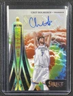 CHET HOLMGREN 2024-25 PANINI SELECT IN FLIGHT SIGNATURES TIE-DYE PRIZM AUTO 8/25
