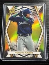 2022 Bowman Invicta Noelvi Marte #BI-21 Gold Refractor /50 Rookie Reds RC SP