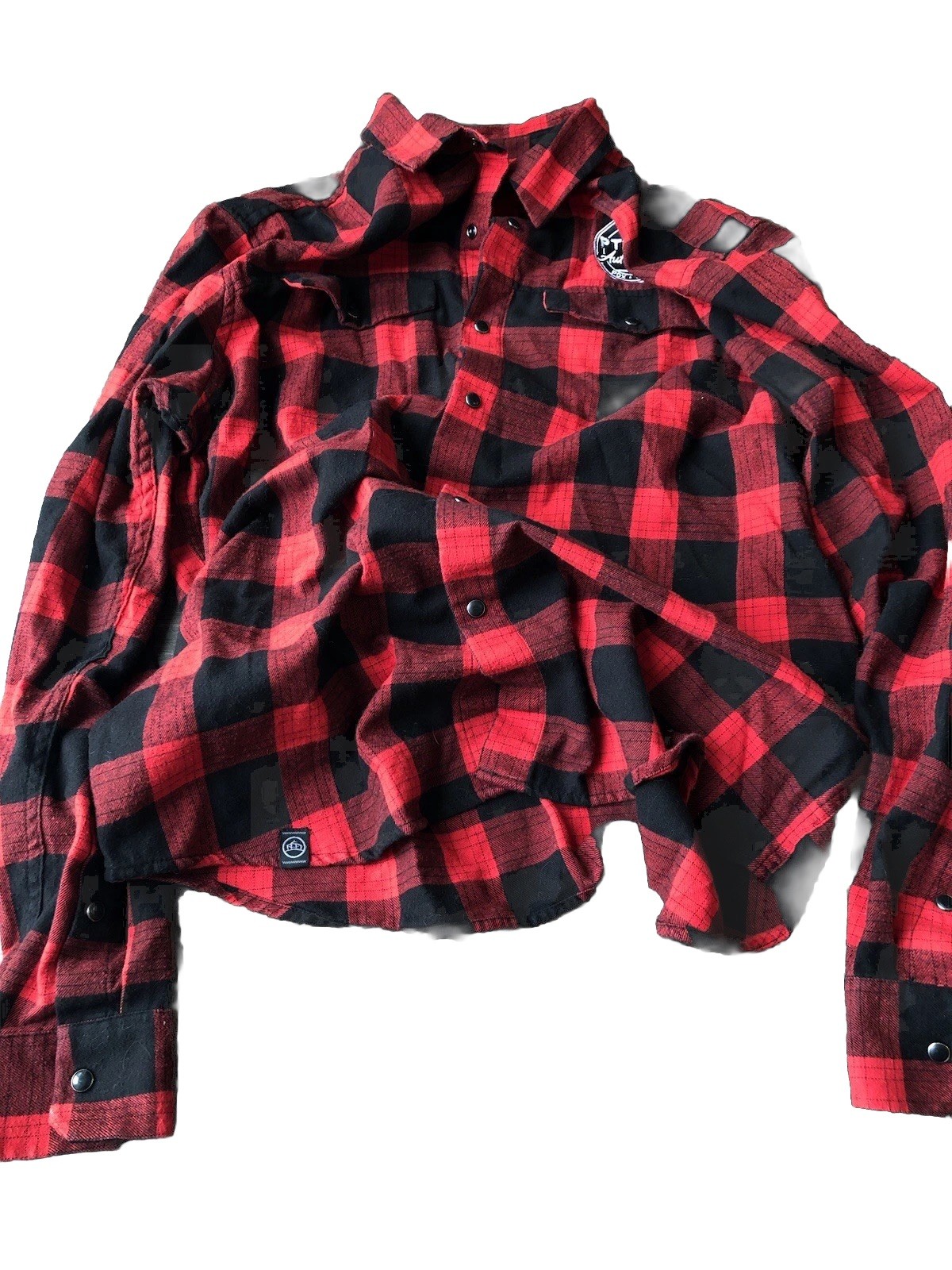 Stormtech Performance Pearl Snap Red Flannel 90’s… - image 3