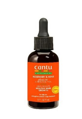 Cantu Rosemary Mint Biotin Hair & Scalp Oil 3.4 oz Strengthening Treatment