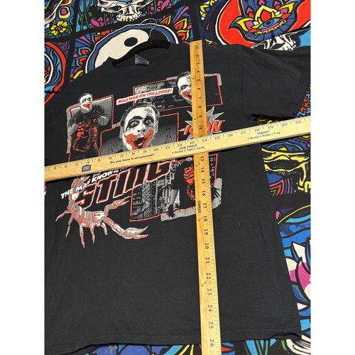 Sting Wrestling T Shirt Gildan M Mens Mad Man Loose The Icon TNA 10 Years - Bild 6 von 6