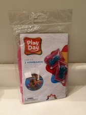 Play Day 2 Armbands Inflatable Floaties Pink Octopus