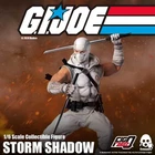 threezero G.I. Joe FigZero Storm Shadow 1/6 Scale Figure IN STOCK US SELLER