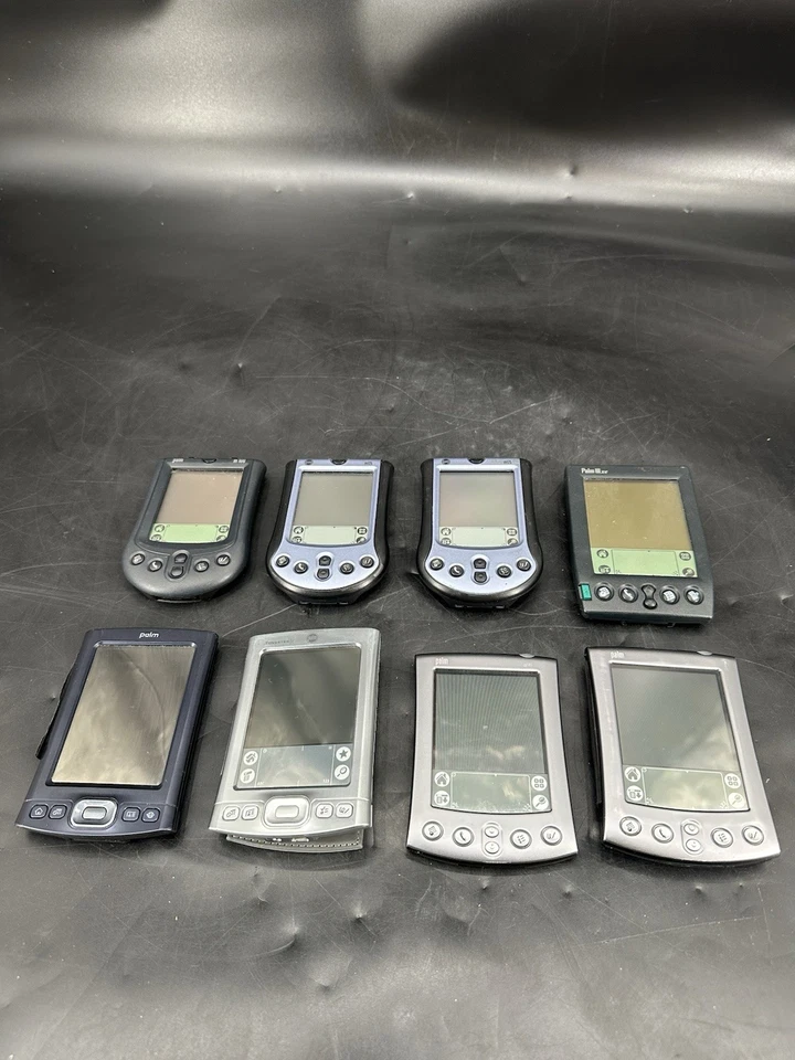 Lot Of 8 Palm Computers Stylus Digital Touch Pilot Rare Vtg Tech tIx,E,M505 & ++ - Image 2 of 4