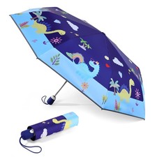 Kids Folding Umbrella for Girls  Boys, Telescopic Compact Travel Umbrella wi...