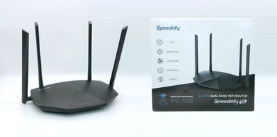 SPEEDEFY - K8 - AC1200 Dual Band Wi-Fi Router 4*4 MU-MIMO, Beamforming, USB Port