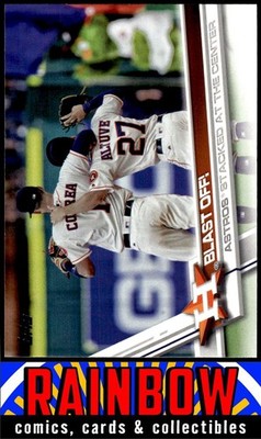 2017 Topps Update #US14 Blast Off! Houston Astros