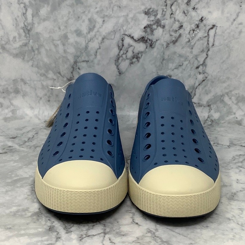 SAOLA Scarpe Native Uomo 11 Oasis Blu Jefferson Slip On Sneaker Traforate P2 66
