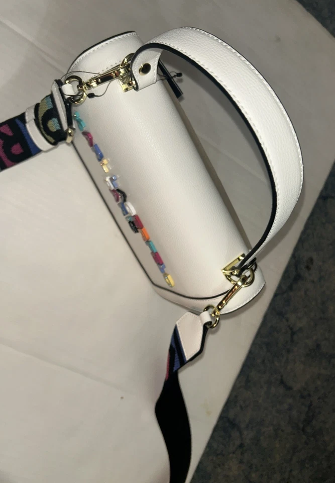 KARL LAGERFELD PARIS Leather Crossbody Tote Bag NWT $228.00 - Image 3 of 4