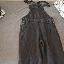 Primark Denim Co. Damen Jeans-Latzhose Schwar...
