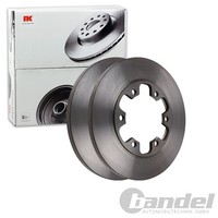 2X Nk Bremsscheiben 308Mm Voll Hinten Passend FÜR Ford Transit | 202596