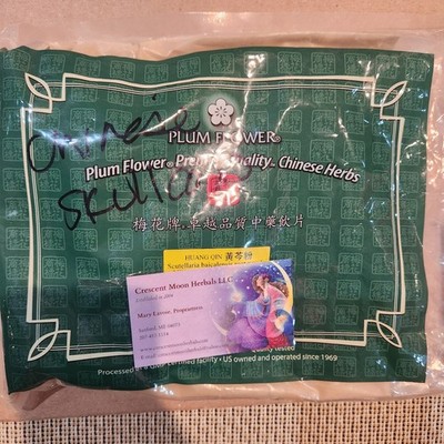 CHINESE SKULLCAP, Huang Qin , dried 1 lb.  herb, Scutellaria b RT powder