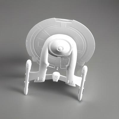 Star Trek Enterprise NX-01 v3- 8 Inches -White