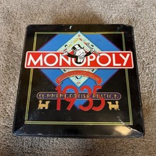 Monopoly 1935 Commemorative Edition 1985 Game Tin Metal Case