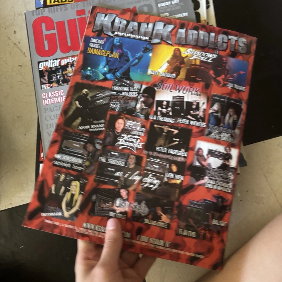 Guitar One Magazine June 2007 Rush Prog Rock Special With 4 Transcribed Songs - Image 2 of 2