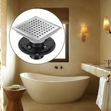304 Stainless Steel Floor Drain with Water Seal for Various Flooring Types