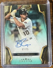 2024 Topps Five Star Autographs Bryan Reynolds Auto Aqua /75 Pirates Auto