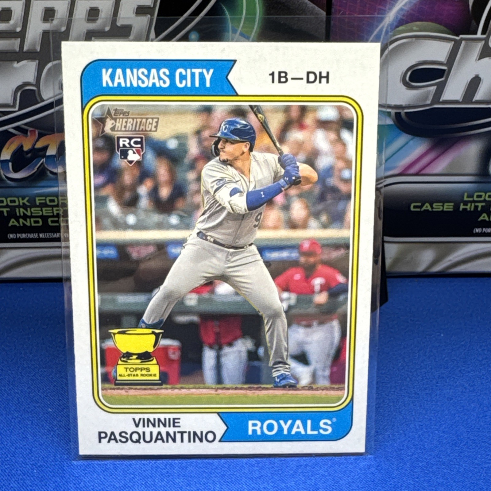 2023 Topps Heritage - Vinnie Pasquantino #150 (RC)
