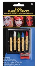 Bold Makeup Sticks Suit Yourself Fancy Dress Halloween Adult Costume Accessory