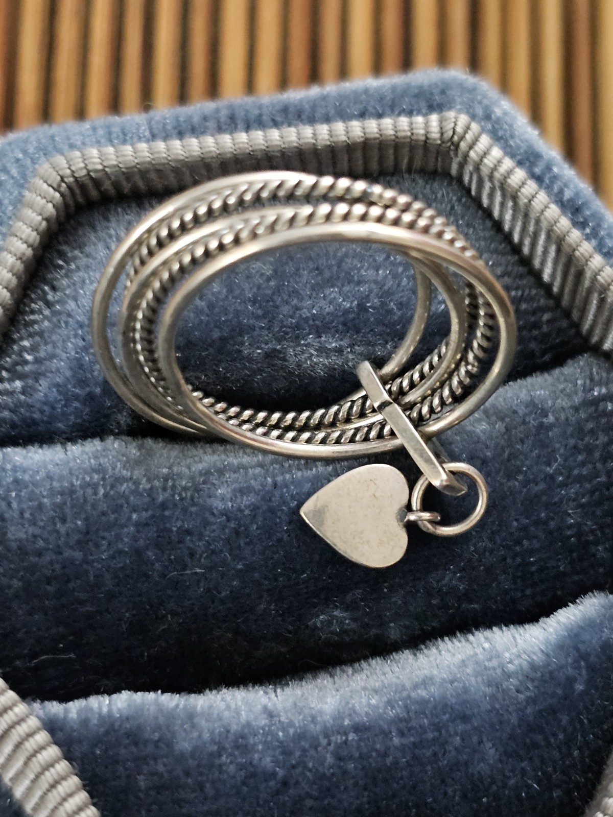 Sterling Silver Stackable Ring (Vintage) - image 4