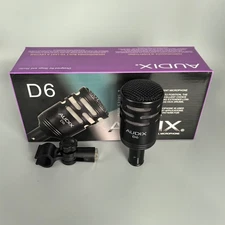 D6 Audix Cardioid Wired Dynamic Microphone US free shiping NEW