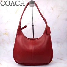 Vintage COACH elgo one shoulder Red Japan A-251111-2