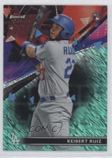 2021 Topps Finest Aqua Shimmer Refractor 132/175 Keibert Ruiz #9 rf2