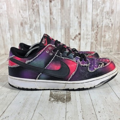 Nike Dunk Low Graffiti Pink Black Multi Color Sneakers DM0108-002 Mens 12