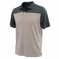 FootJoy Athletic Fit Golf Polo Men's Large Striped Golf Polo X35 