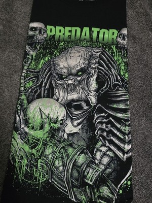 New Godmachine PREDATOR Glow In Dark 2X-Large T-Shirt Mondo Rare Alien 2XL