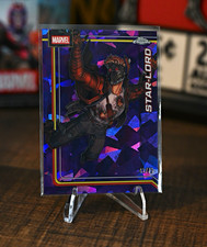 Topps 2026 Chrome Marvel Sapphire Star-Lord #168 Purple Serial Numbered 42/75