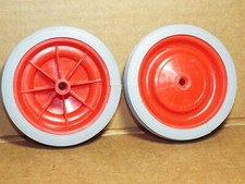4" Casters Plastic Shopping Laundry Cart Wheels Replacement Set Of 2 Wheels 400