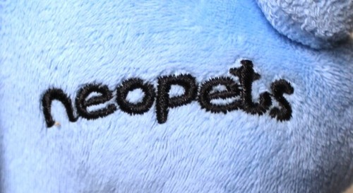 2008 Neopets Blue Scorchio Dragon Plush 12 Inch - Picture 6 of 7