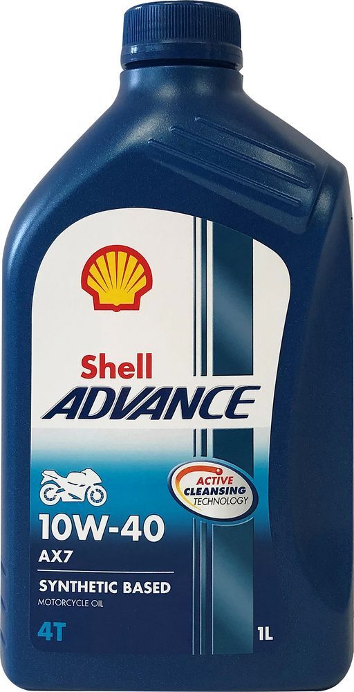 Olio Advance 4T AX7 10W40 1L SHELL