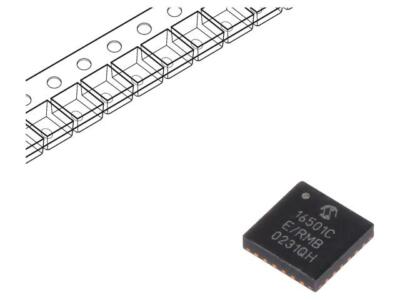 MCP16501TC-E/RMB PMIC LDO,DC/DC Wandler UEing: 2,7-5,5VDC 0,3-1A VQFN24 SMD MICR