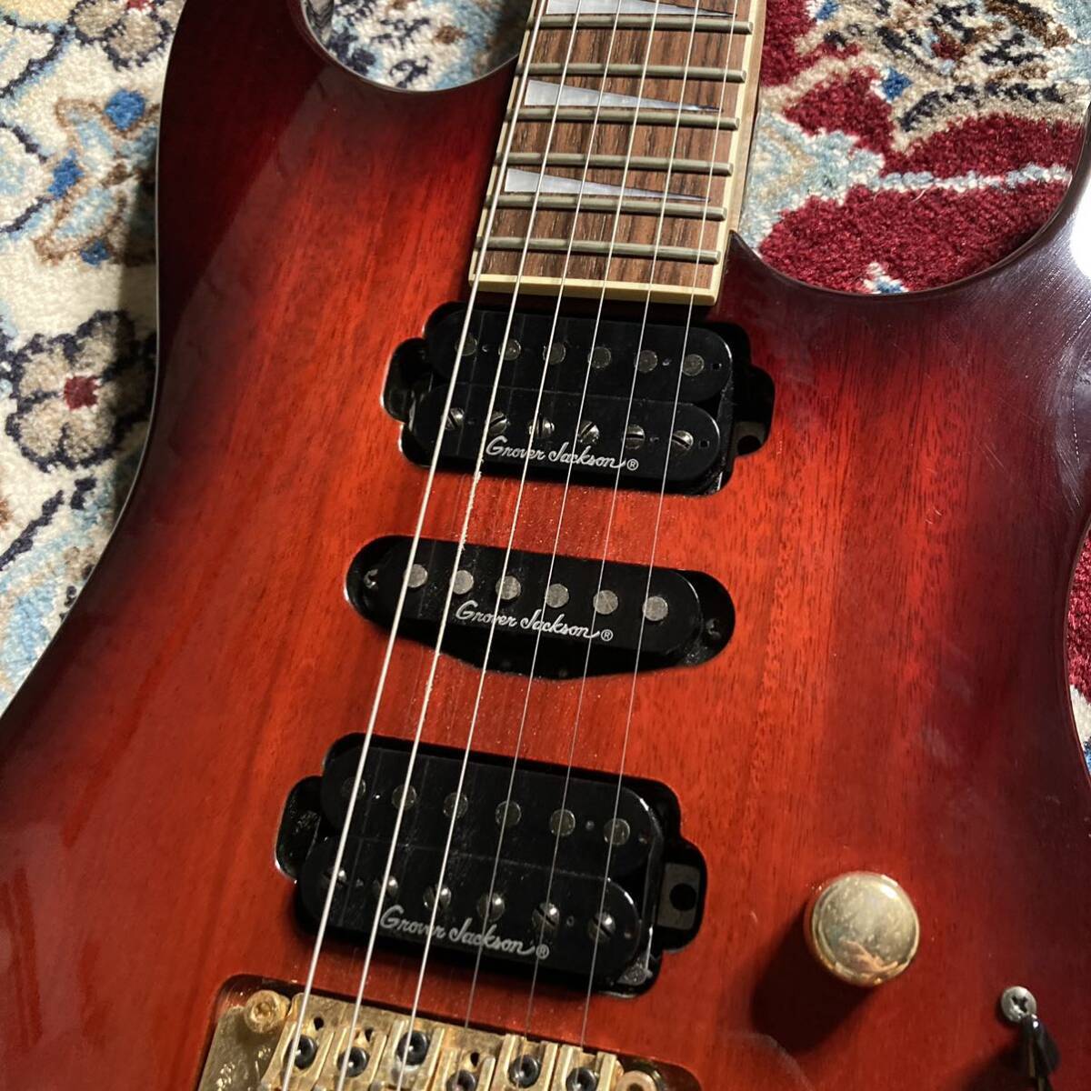 Electric Guitar Grover Jackson Stealth STL-P80 Sunburst