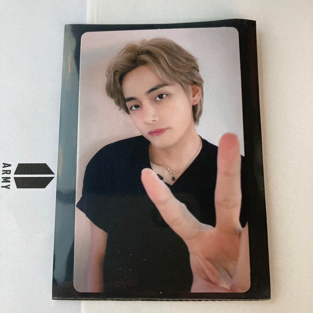 BTS V Taehyung Layover JPFC Lucky draw Japan FC Official POB