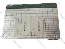 New Sealed DAY-TIMER sheets attach to side of storage box sz 4.5x6.75” #E1275