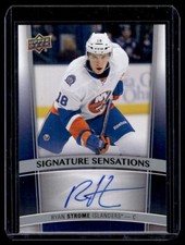 2015-16 Upper Deck Signature Sensations Ryan Strome Auto New York Islanders