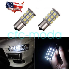 2pc White Interior 1156 LED 27-Smd Dome Cab Light Bulb For Freightliner Cascadia