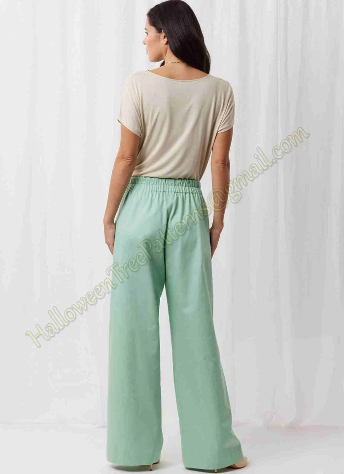 Simplicity 3105 Pleated Pants Shorts Sewing Pattern XS-XXL UNCUT S3105 - Image 3 of 4