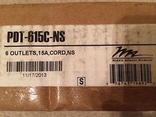 Middle Atlantic PDT-615C-NS Thin Power Strip