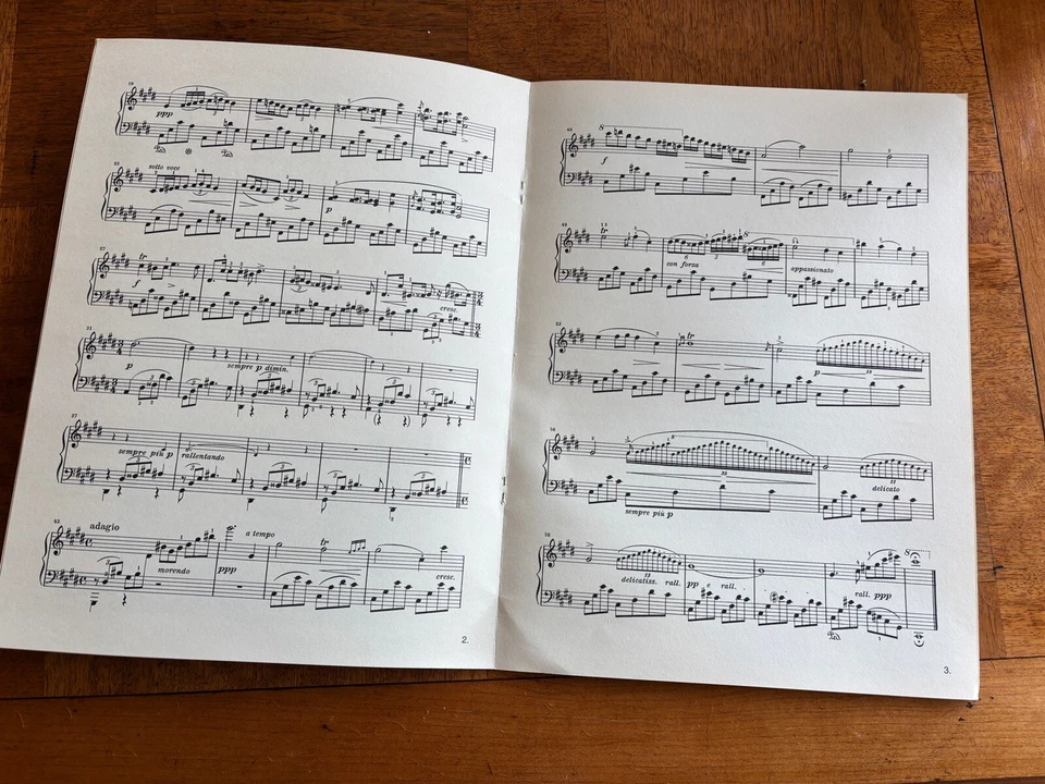 Folleto de prensa de películas The Pianist con música e imágenes de Chopin - Adrien Brody Foto 3 de 4