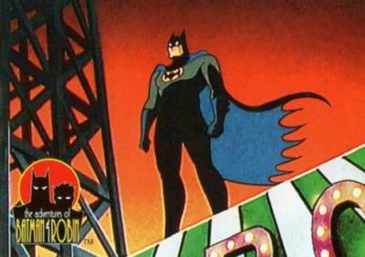 THE ADVENTURES OF BATMAN & ROBIN 1995 BASE / BASIC oder POP UP KARTEN VON SKYBOX