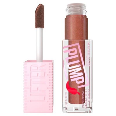 Maybelline Lifter Plump with Chili Pepper Lipgloss 5,4 ml 007 COCOA ZING