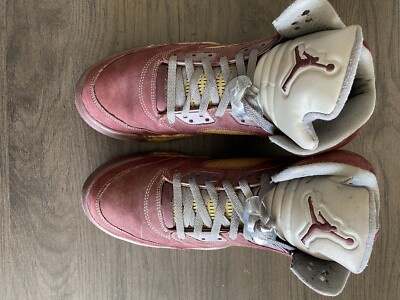 Size 12 - Jordan 5 Retro LS Burgundy 2006 | eBay