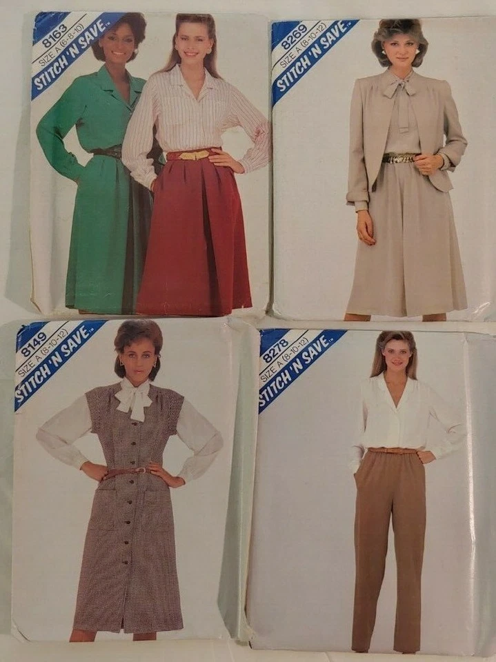 11 McCall's  Stitch 'n Save Pattern 10 Factory Folded and 1 Cut  - Image 3 of 4