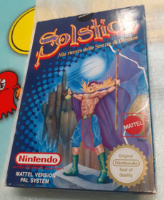 Solstice . Alla Ricerca dello Scettro di Demnos Nintendo Nes SIGILLATO